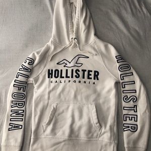 Hollister logo hoodie